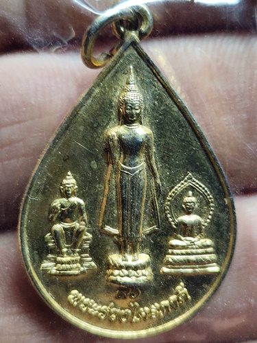 วัดพระปฐมเจดีย์ นครปฐม เหรียญพระร่วงไตรภาคี  ปี 2554