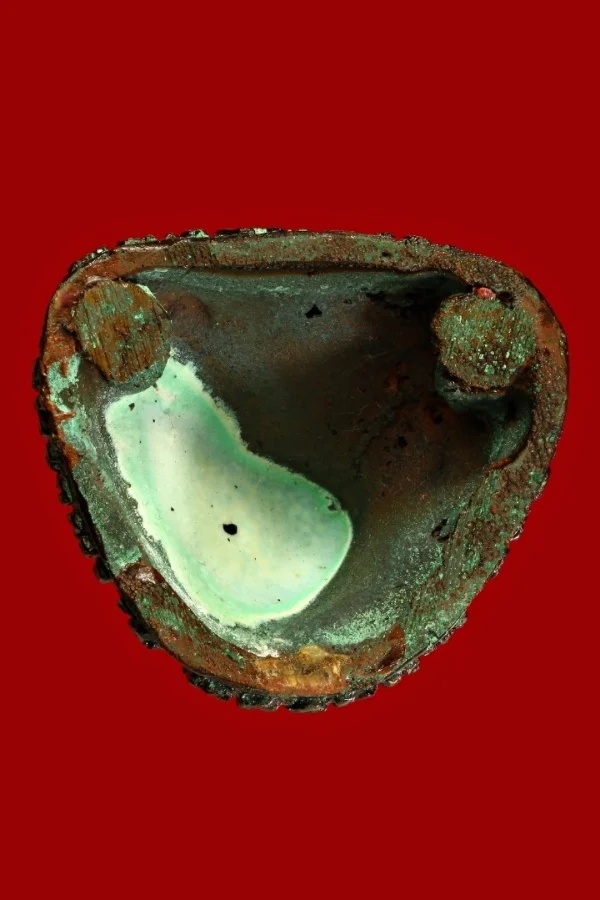 พระบูชาหน้ารถหน้าตัก ๑ นิ้ว หลวงพ่อเผือก วัดขลุบ เพชรบุรี