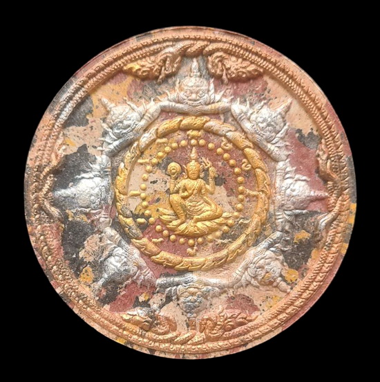 เคาะแรกแดง...ปาฏิหาริย์ ราชันดำ...ลายก้นครกปัดสามกษัตริย์ กล่องเดิม / ส่ง ems