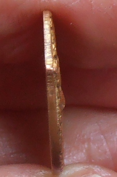 เหรียญหลวงพ่อรุ่ง วัดท่ากระบือ ออกวัดสวนส้ม สมุทรสาคร ปี ๒๕๐๑          