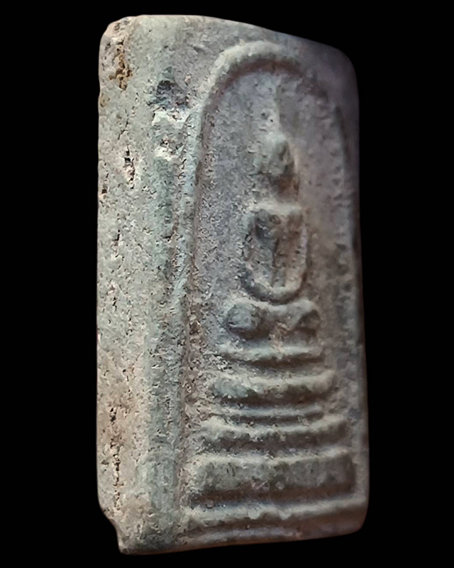 สมเด็จหลังจารยันต์ ขนาดประมาณ 3.4 x 2 ซ.ม.เก่าเก็บหลายสิบปี ไม่ทราบเกจิสร้าง