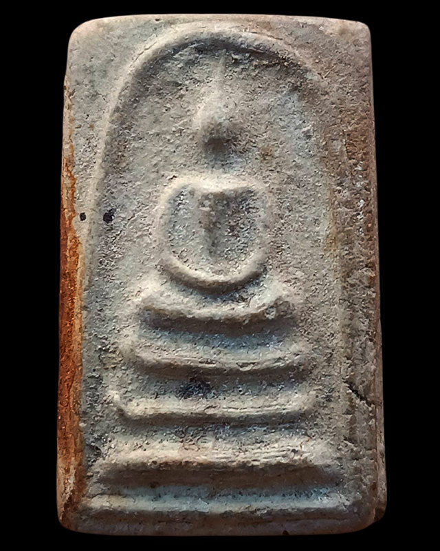 สมเด็จหลังจารยันต์ ขนาดประมาณ 3.5 x 2 ซ.ม.เก่าเก็บหลายสิบปี ไม่ทราบเกจิสร้าง