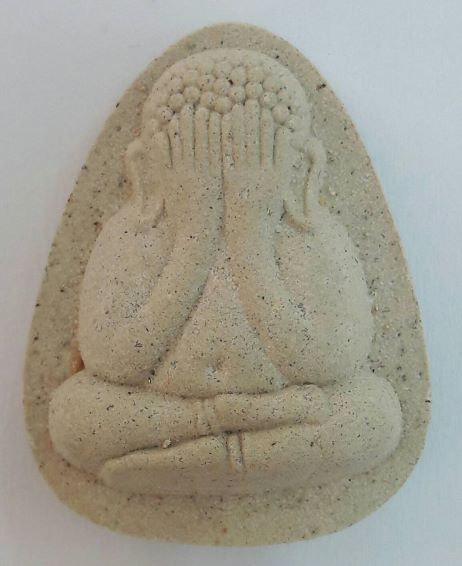 พระปิดตาพทธานุภาพ ญสส.วัดบวรฯ ปี 2556 โรยผงแร่ ฝังหมุดทอง เคาะเดียว 3