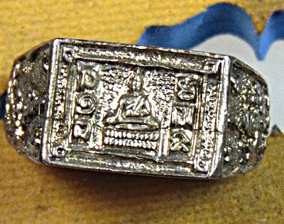 แหวนหน้าพระพุทธ ชุบนิเกิ้ล