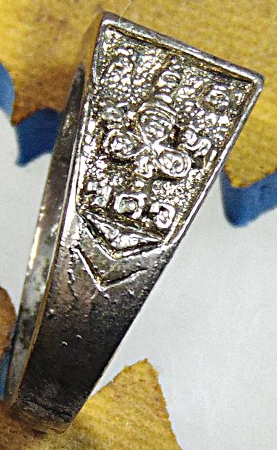 แหวนหน้าพระพุทธ ชุบนิเกิ้ล