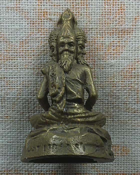 รูปหล่อฤาษีพรหมเมศ ไม่ทราบที่