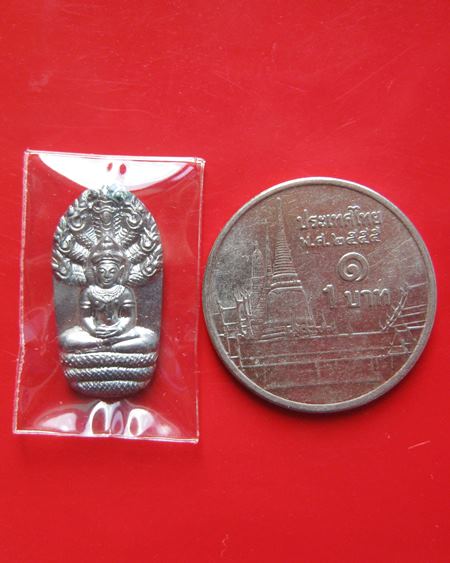 ปรกใบมะขาม เนื้อตะกั่ว รุ่นแรก พระมหาสุรศักดิ์ วัดประดู่ จ.สมุทรสงคราม ปี 58 