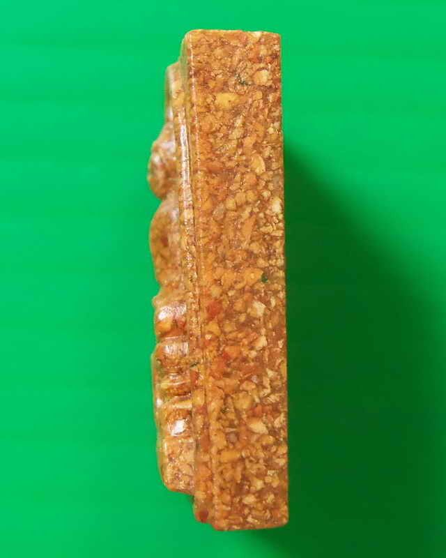 หลวงพ่อโสธรเนื้อกระเบื้องหลังคาโบสถ์หลังเก่าพิมพ์เล็กหลังภปร.