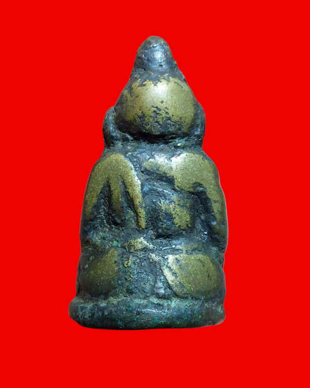 พระอุปคุตทองเหลืองเก่าๆไม่ทราบที่