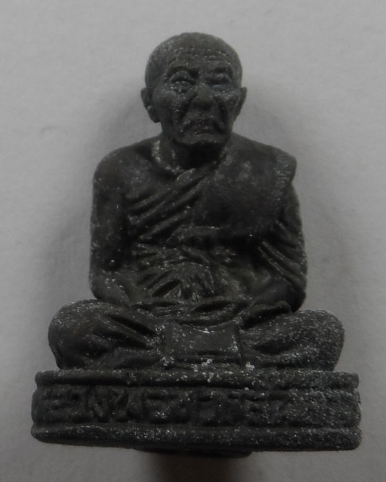 รูปเหมือนอุดกริ่ง หลวงปู่ทวดลิ้นดำ (ทุ่งเมรุ) รุ่นสร้างพระอุโบสถ วัดนาหม่อม จ.สงขลา