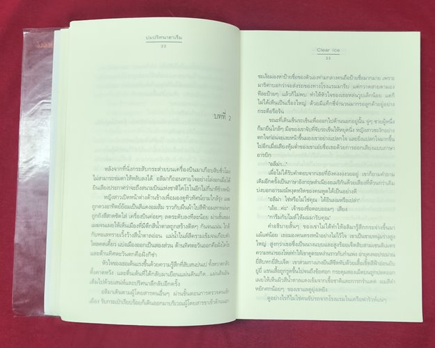 (ปิด69-) หนังสือปมปริศนาฮาเร็ม "Clear Ice เขียน"  ปกอ่อน 14.5x21ซ.ม. 211หน้า (สภาพมือ2)