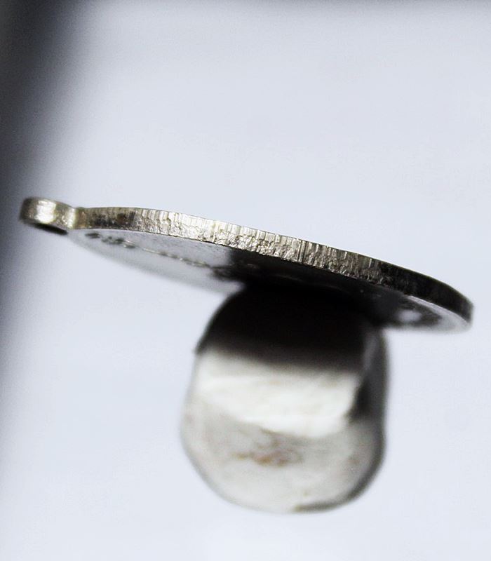 Q840 เหรียญปลอดภัย 2510 หลวงพ่อสว่าง อุตตโร (พระวิบูลวชริธรรม) วัดคฤหบดีสงฆ์ (ท่าพุทรา) จ.กำแพงเพชร 