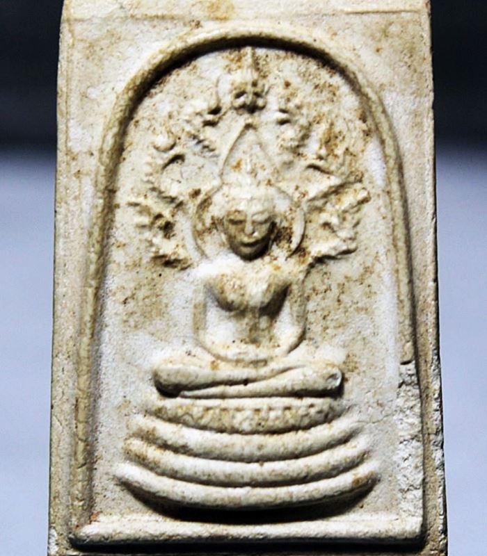 Q843พระสมเด็จนาคปรก พิมพ์ใหญ่ วัดบางแก้ว จ.นครปฐม นิมนต์ หลวงพ่อเงิน วัดดอนยายหอม, หลวงปู่เพิ่ม วัดก