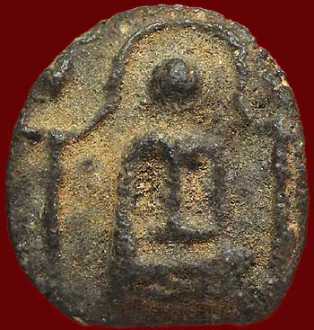 *หัวใจกำแพงเดี่ยว เนื้อดินเผา กรุเตาทุเรียง สุโขทัย*