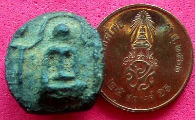 *หัวใจกำแพงเดี่ยว เนื้อดินเผา กรุเตาทุเรียง สุโขทัย*