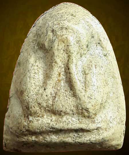 *พิมพ์ปิดตาครึ่งซีก เนื้อผง หลวงปู่นาค วัดระฆังฯ ปี๒๔๙๕*