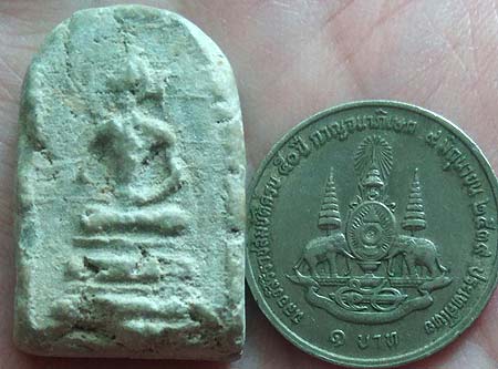 *พระกรุบึงพระยาสุเรนทร์ พิมพ์เล็บมือ เนื้อผง*