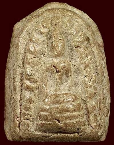 *พิมพ์พระรอด เนื้อผงน้ำมัน หลวงพ่อทองสุข วัดสะพานสูง นนทบุรี ปี๒๔๙๕*