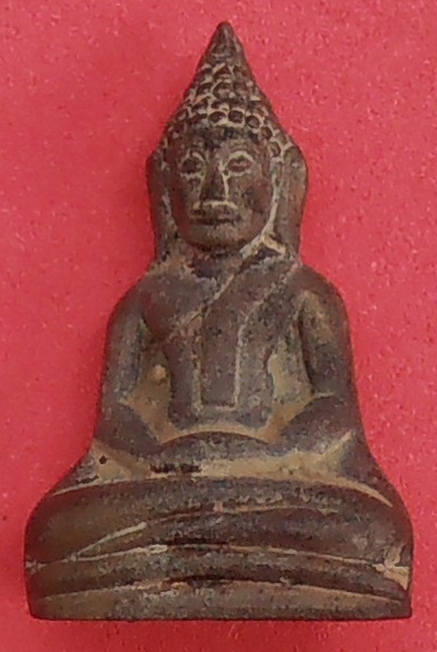 พระหลวงพ่อโต(พระยอดธง) เนื้อระฆัง วัดราษฎร์เจริญธรรม(วัดสุน) ปี๒๕๔๘