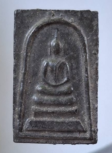 พระสมเด็จ หลวงพ่อกวย วัดโฆสิตาราม จ.ชัยนาท หลังยันต์ตุ๊กตา เนื้อผงใบลาน