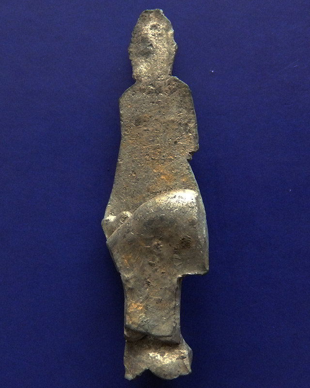 2.พระกรุวัดเกาะ (วัดสัมพันธวงศ์) เนื้อชินเงิน