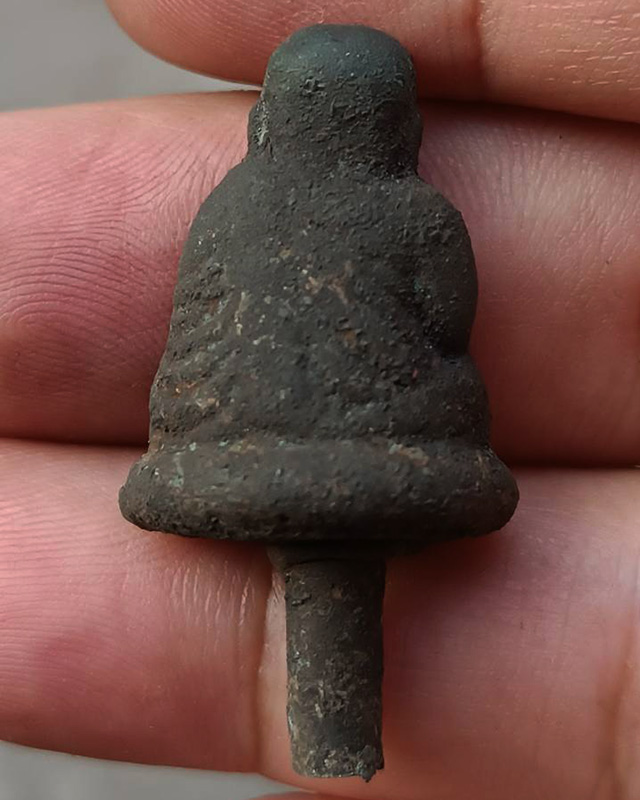 แท้ๆ จากวัด !! รูปหล่อหลวงพ่อเงิน รุ่นปืนแตก วัดคงคาราม (บางคลานใต้) ตัดจากช่อกรรมการ (2)