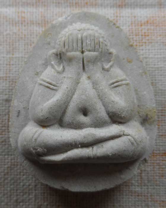 พระปิดตา ๓ ไตรมาส หลวงพ่อเปิ่น วัดบางพระ จ.นครปฐม ปี๒๕๓๘