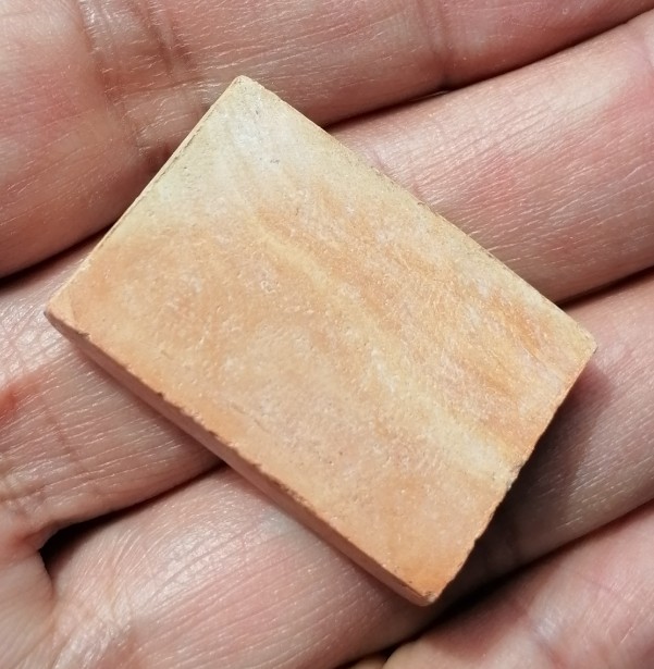 พระสมเด็จแหวกม่าน หลังเรียบ หลวงพ่อกวย วัดโฆสิตาราม จ.ชัยนาท​ เนื้อดิน ยุคต้น​ เคาะเดียว    