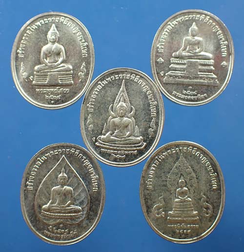 ครบชุด 5 องค์สุดยอดพระพุทธรูปศักดิ์สิทธิ์แห่งประเทศไทย(พระพุทธปัญจภาคี)สวยกริ๊บยันกล่อง+บัตร *299