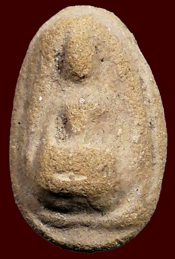 *พระรอดเม็ดน้อยหน่า เนื้อดินเผา เก่าๆ*