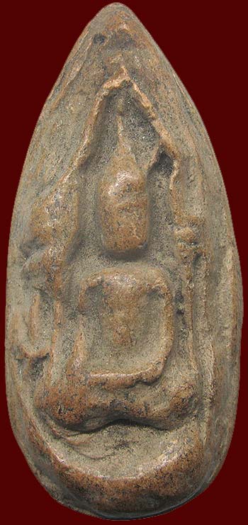 ขุนแผนไข่ผ่า องค์หนาใหญ่ เนื้อดินเผา