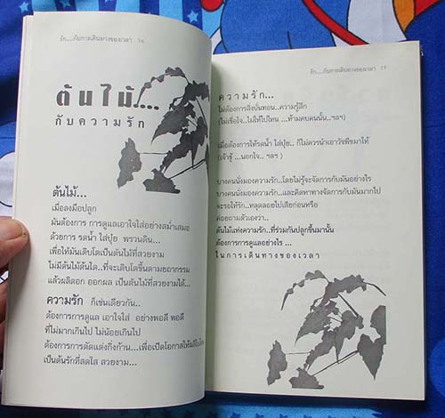 หนังสือ รักกับการเดินทางของเวลา