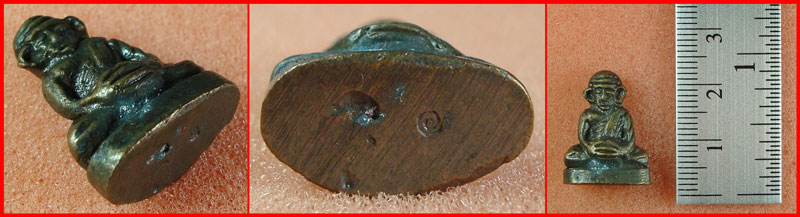 หลวงพ่อวัดเคียน รูปหล่อลอยองค์ รุ่นยกช่อฟ้าอุโบสถ วัดไตรรัตนกร อ.ไชยา จ.สุราษฎร์ธานี