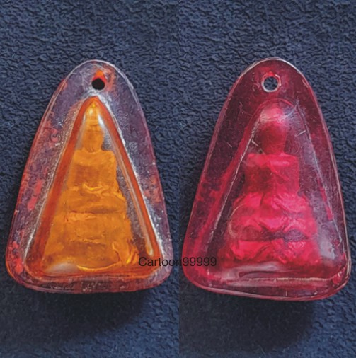 พระประธานเล็ก เนื้อตะกั่ว เลี่ยมวินเทจครับ