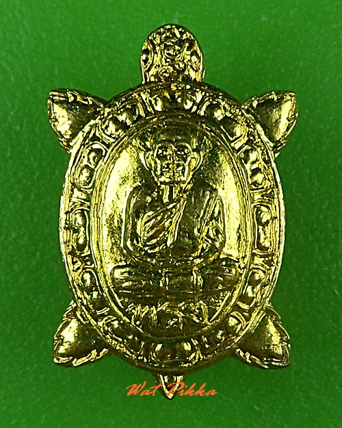 เต่าจิ๋วหลวงพ่อทรง วัดศาลาดิน อ่างทอง -คู่- .C773.