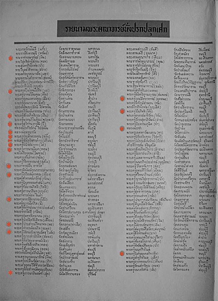 พระสมเด็จสันติสุข วัดหลวงปรีชากูล ปราจีนบุรี หลวงพ่อเอีย หลวงปู่ทิม พระอาจารย์ฝั้น หลวงปู่โต๊ะ ปลุก 