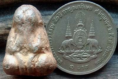 *ปิดตาหลวงพ่อเดิม วัดหนองโพ เนื้อดิน*