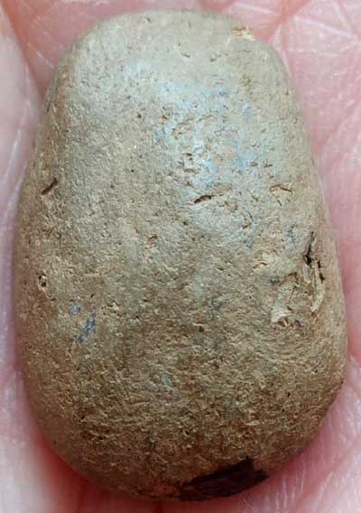 *พิมพ์เม็ดบัวสมาธิ เนื้อดินเผา ปี๒๔๖๐ ท่านเจ้าคุณโพธิ์ วัดชัยพฤกษ์มาลา ตลิ่งชัน*