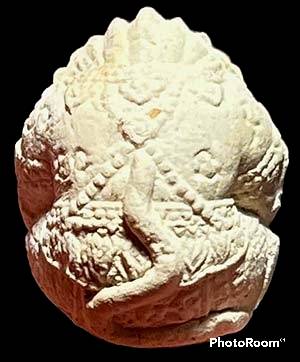 *ลูกอมหนุมานครองเมือง ผงพุทธคุณ รุ่นพูลสุข ปี๒๕๔๔ หลวงพ่อพูล วัดไผ่ล้อม นครปฐม*