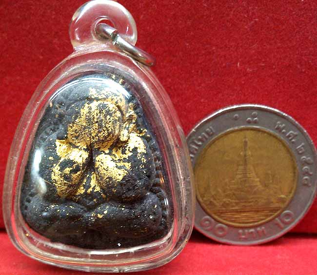 *ปิดตาปุ้มปุ้ย ปี๒๕๓๖ หลวงปู่ม่น วัดเนินตามาก ชลบุรี ผงคลุกรักปิดทอง*