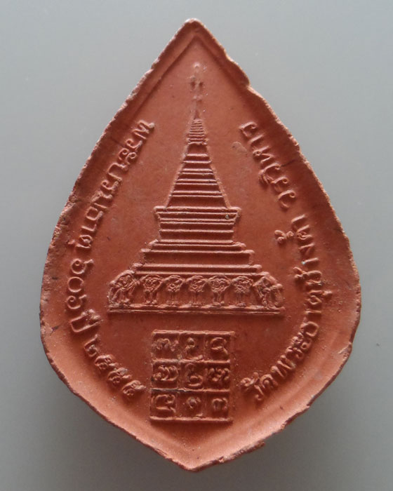 พระผงพระพุทธมหานาค วัดพระธาตุช้างค้ำวรวิหาร จ.น่าน ปี๒๕๕๕