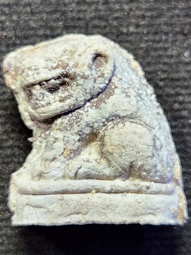 วัดสว่างอารมณ์ คลองด่าน สมุทรปราการ เสือ หลวงพ่อปาน (บางเหี้ย)  เนื้อผง