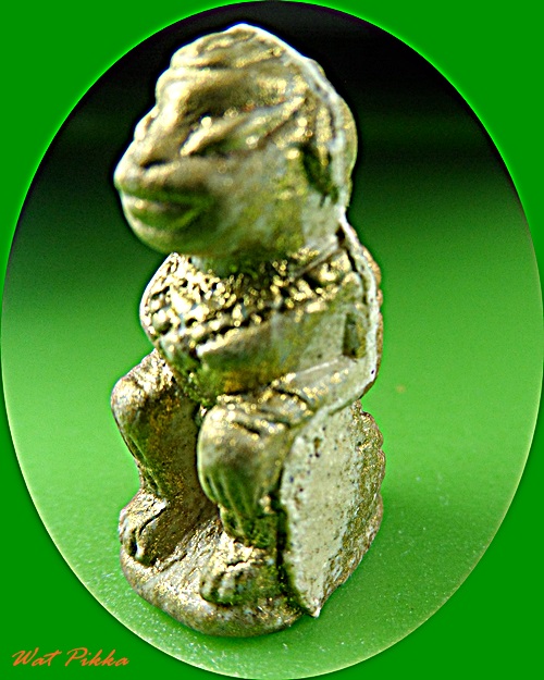 หนุมานผงหลวงพ่ออ่าง วัดใหญ่สว่างอารมณ์ นนทบุรี .D308.