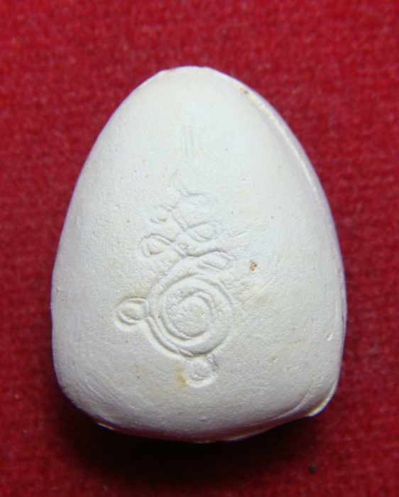 พระปิดตานำโชค ฝังตะกรุด เนื้อว่านขาว หลวงพ่อคับ วัดหนองนกไข่ จ.สมุทรสาคร กล่องเดิม 