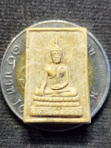 วัดเสาธงกลาง อ.บางพลี จ.สมุทรปราการ พระผง หลวงพ่อขาว 