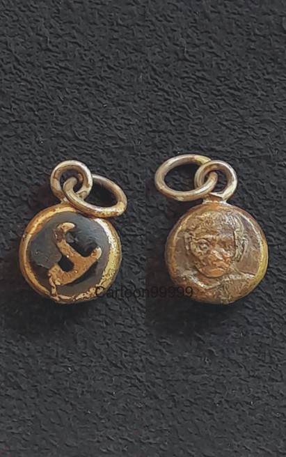 หัวนะโม ลงถม พ่อท่านคล้าย วัดสวนขัน ยุคต้น สวย เดิมครับ