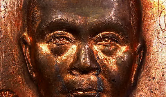 เหรียญหลวงพ่อทอง รุ่นแรก ผิวไฟ บล็อกทองคำ มีขนคิ้ว ขนหนวด จารหน้า-หลัง เหรียญผิวสวย พร้อมกล่องเดิม