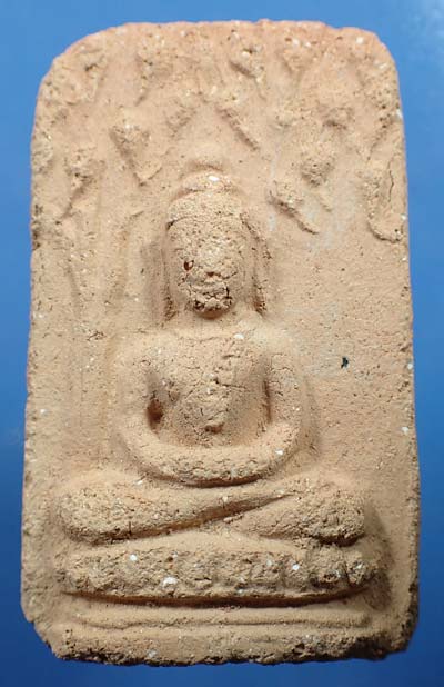 พระผงพรายสมุทร พ.ศ.๒๔๙๖ พิมพ์ใหญ่ พ่อท่านเจิม วัดหอยราก นครศรีธรรมราช+บัตรรับรองพระแท้*3