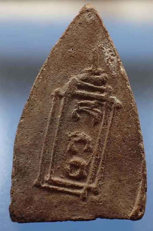 พระพุทธหลวงพ่อสาย วัดหนองสองห้อง ตัวจริง ของแท้ หายากสุด ๆ พ.ศ.๒๔๗๒+บัตรรับรองพระแท้*4