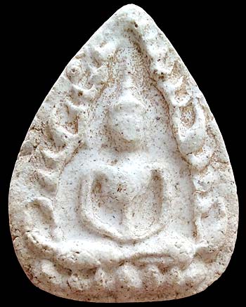 *พระผง หลวงปู่เหรียญ วัดหนองบัว กาญจนบุรี ปี๒๔๙๗ พิมพ์กลีบบัวสมาธิซุ้มเรือนแก้ว*